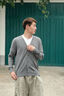 Calvin KleinJeans25秋季新款男士商務(wù)休閑ck紐扣V領(lǐng)針織開衫毛衣40QM317 P7E-英雄灰 M 曬單實(shí)拍圖
