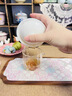 鯨陶茶具套裝禮物冰種璞玉茶壺西施壺套裝蓋碗套裝德化白瓷伴手禮 蓋碗玻璃公杯+客杯套組（帶禮盒） 曬單實(shí)拍圖