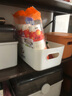希維思 SIVASS桌面收納盒抽屜式雜物零食化妝品整理盒子長方形儲物筐家用塑料盒 象牙白大號【30*20*12cm】貼紙款 曬單實拍圖