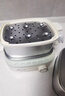 小熊（Bear）煮蛋器 蒸蛋器  家用雙層不銹鋼煮蛋神器 小型蒸鍋自動斷電多功能一體早餐機 ZDQ-E12R2 曬單實拍圖