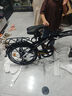 鳳凰（Phoenix）折疊自行車成人便攜7速小輪型男女學(xué)生兒童單車 優(yōu)雅 20英寸 黑色 曬單實(shí)拍圖