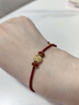 六福珠寶七夕情人節(jié)禮物 足金滿天星黃金轉(zhuǎn)運(yùn)珠路路通串珠 計(jì)價(jià) 約1.10克 曬單實(shí)拍圖