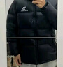 駱駝火山羽絨服男女款城市輕戶外加厚防寒面包服冬季外套 黑色 M 曬單實(shí)拍圖