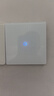 國際電工鋼化玻璃觸摸智能開(kāi)關(guān)已接入米家面板支持小愛(ài)同學(xué)語(yǔ)音控制開(kāi)關(guān)燈 智能一開(kāi)-白【零火版】 曬單實(shí)拍圖