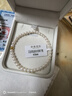 珍珠皇后999足金黃金小眾輕奢感淡水珍珠手鏈 4-5mm 周長約16cm 曬單實(shí)拍圖