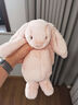 Jellycat害羞胭脂粉色邦尼兔柔軟舒適動(dòng)物毛絨玩偶娃娃兒童生日新婚禮物 害羞胭脂粉色邦尼兔 Medium 曬單實(shí)拍圖