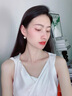 Lnieer設(shè)計感花朵珍珠耳圈女小眾百搭耳環(huán)2025新款爆款氣質(zhì)網(wǎng)紅耳釘耳飾 森系珍珠花朵耳環(huán)【電鍍加厚上色】 曬單實(shí)拍圖