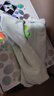 棉十三襪子男士長(cháng)筒男襪中筒秋冬季商務(wù)休閑純色白色潮長(cháng)襪運動(dòng)風(fēng)8雙 曬單實(shí)拍圖