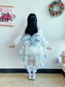 G.DUCKKIDS小黃鴨洛麗塔公主裙女童生日禮服春秋蛋糕裙兒童蓬蓬裙宮廷風(fēng)裙子 裙子+拖尾【四季可穿 100 尺碼2~3歲【 90-100cm】 曬單實(shí)拍圖