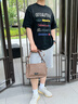 老人頭男士斜挎包大容量單肩休閑輕便郵差包通勤外出挎包旅行包生日禮物 曬單實(shí)拍圖