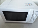 美的（Midea）快捷微波爐 家用小型 360°轉(zhuǎn)盤加熱 旋鈕操控 易潔內(nèi)膽（M1-L213B） 曬單實(shí)拍圖