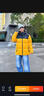 安德瑪（UNDERARMOUR）UA秋冬EF Woven男女情侶簡(jiǎn)約運動(dòng)休閑夾克外套1389367 黑色001 XL 曬單實(shí)拍圖