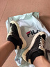 FILA FUSION斐樂男鞋POP帆布鞋潮牌男子潮流板鞋街拍運(yùn)動(dòng)休閑鞋男 黑-BK 41 曬單實(shí)拍圖