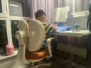 立太（LEADTEK）實木升降電腦桌書桌家用升降學習桌桌椅套裝學生兒童寫字桌子 【洞洞板書架組合】暖白100*60 曬單實拍圖