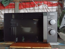 美的（Midea）微波爐經(jīng)典升級(jí)款M2A 家用小型20升平板式易清潔快捷雙旋鈕高效速熱殺菌除味以舊換新 曬單實(shí)拍圖