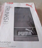 PUMA彪馬 男士?jì)妊澞谢A款95%棉透氣運動(dòng)平角內褲3條  曬單實(shí)拍圖