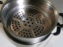 美的（Midea）蒸鍋不銹鋼三層蒸煮兩用湯鍋蒸魚饅頭包子家用蒸籠鍋電磁爐燃?xì)庠?曬單實拍圖