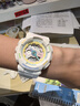 卡西歐（CASIO）手表女BABY-G時(shí)尚防水防震學(xué)生運動(dòng)雙顯石英電子日韓表送女友禮物 BA-110XTM-7A夢(mèng)幻少女 綺彩白精靈 曬單實(shí)拍圖