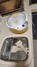 小熊（Bear）炒酸奶機(jī)家用小型炒冰機(jī)冰淇淋機(jī)制冰機(jī)免插電316不銹鋼CX-JE028 曬單實(shí)拍圖