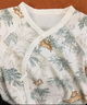施貝柔嬰兒連體衣夏純棉衣服初生寶寶蝴蝶哈衣爬服 59cm 曬單實(shí)拍圖