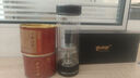 果茲（GUOZI）茶水分離杯雙層高硼硅玻璃杯高檔商務高顏值過濾茶水杯教師節(jié)禮物 曬單實拍圖