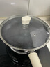 蘇泊爾平底鍋煎鍋不粘鍋牛排鍋煎蛋輕煙少油聚油底防凸底不銹鋼極光系列 2-3人【煎鍋可用來炒菜】 28cm 曬單實(shí)拍圖