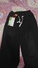 設計感松緊腰工裝牛仔褲女薄款2025新款寬松直筒大碼夏季闊腿褲子 藍色 XL 曬單實(shí)拍圖