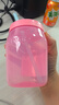 特百惠（Tupperware）吸吸罐550ml女生學(xué)生密封帶吸管水杯子七夕情人節(jié)禮物 甜蜜粉 曬單實(shí)拍圖