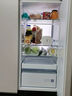 美的（Midea）首創(chuàng  )45cm超薄嵌入餐邊柜家用客廳冰箱左餐右廚大容量底部散熱十字四開(kāi)門(mén)國家補貼BCD-427WUSGPZM 曬單實(shí)拍圖