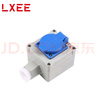 LXEE 防爆插座 防暴雨五孔明裝通用86型暗裝工業(yè)防水戶外開關(guān)220V插銷 一位五孔插座10A 防水插座 曬單實拍圖