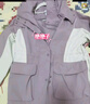 森馬（Semir）陳都靈|防護外套女中長(cháng)款寬松撞色秋裝戶(hù)外通勤夾克101524109001 曬單實(shí)拍圖