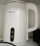 志高（CHIGO）燒水壺電熱水壺電水壺雙層防燙1.8L大容量家用燒水壺304不銹鋼內(nèi)膽大功率快速燒水 ZD18A-708G8 曬單實(shí)拍圖