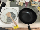 炊大皇 炒鍋不粘鍋 易潔輕油多用平底煎炒鍋32cm 電磁爐通用 綺麗B50069 曬單實(shí)拍圖