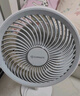 艾美特（AIRMATE）【小暴風(fēng)】空氣循環(huán)扇大風(fēng)量搖頭電風(fēng)扇家用臺式落地扇升級加高換氣輕音柔風(fēng)小風(fēng)扇 FA18-X115 曬單實拍圖