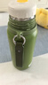 九陽(yáng)保溫杯大容量316L不銹鋼水杯男女士便攜水杯直飲杯子禮物 自帶茶濾丨山野綠-WV602 550ml 曬單實(shí)拍圖
