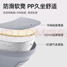 貝肽斯腰凳嬰兒背帶前抱式腰凳0-36個月前后兩用寶寶背娃神器 卡斯灰 曬單實拍圖