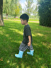 甜甜仔兒童雨鞋男女童雨靴幼兒園寶寶可愛(ài)防水防滑耐磨學(xué)生上學(xué)專(zhuān)用水鞋 曬單實(shí)拍圖
