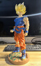 七龍珠手辦KD初超級賽亞人戰損悟空超大擺件雕像模型送朋友禮物 超級賽亞人悟空-深藍(45cm) 曬單實(shí)拍圖