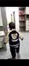 G.DUCKKIDS童裝男童秋裝套裝兒童衣服春秋季小熊刺繡棒球服外套三件套小男孩 毛巾繡小熊藏青色【春秋款】 90 尺碼1~2歲【 80-90cm】cm 曬單實(shí)拍圖