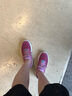 斯凱奇（Skechers）女鞋秋季緩震健步鞋厚底增高休閑運動鞋跑步鞋125641 粉紅色/PNK 37 曬單實拍圖