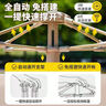 OFEIS帳篷戶外大型全自動(dòng)速開免搭建露營(yíng)帳篷防雨防曬過夜裝備全套裝 大號(hào)【白色+沙金】 曬單實(shí)拍圖
