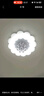 梵季客廳燈led吸頂燈現(xiàn)代簡約大氣中山燈具臥室餐廳燈風(fēng)扇燈套餐組合 A款圓形50CM變頻搖頭+語音+APP 曬單實(shí)拍圖
