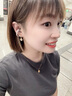 韶音（SHOKZ）【田曦薇同款】OpenDots ONE動(dòng)鈦圈開(kāi)放式藍牙耳機耳夾式耳機藍牙跑步運動(dòng)無(wú)線(xiàn)E310 柔霧粉 曬單實(shí)拍圖