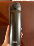 膳魔師（THERMOS）保溫杯500ml男女士兒童水杯子七夕情人節(jié)教師節(jié)禮物JNL-502黑色 曬單實拍圖