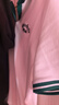 FILA斐樂女子短袖POLO衫2025夏季新款短款透氣翻領(lǐng)T恤運動上衣女 云白-WT XL 175/92A/XL 曬單實拍圖
