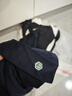 京東京造【10A抗菌T】長袖t恤男衛(wèi)衣打底衫衣服白小T男裝 黑色 XL 曬單實拍圖