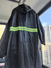 樂優(yōu)佰易 成人長款連體雨衣帶帽檐安保戶外工地安全反光雨衣 曬單實拍圖
