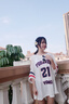 耐浪學(xué)生少女保守比基尼分體防曬泳衣超大碼胖遮肚子罩衫三件套運動(dòng)服 米白色 L 【90-110斤以?xún)取?曬單實(shí)拍圖