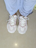 FILA 斐樂女鞋魚刺2代老爹鞋反光休閑鞋時(shí)尚復(fù)古厚底增高鞋運(yùn)動(dòng)鞋女 奶白/煙玫粉-GR 38 曬單實(shí)拍圖