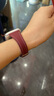 非凡皮匠適用applewatch10蘋(píng)果手表表帶apple watch表帶ultra2男女s10新款iwatch手表帶真皮s9女40/41/44mm 波爾多紅（小蠻腰女款） 40/41/42表盤通用- 曬單實(shí)拍圖
